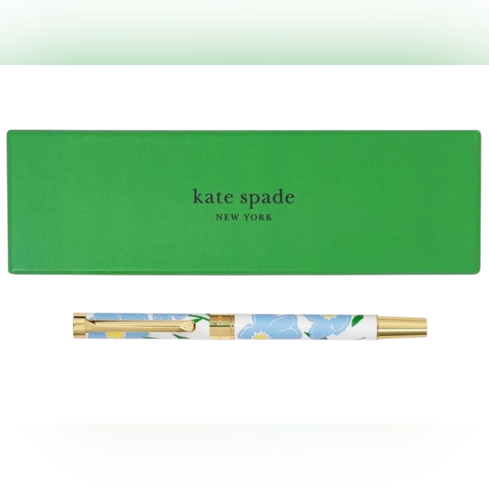 Kate Spade New Yok Sunshine Floral Ballpoint Pen,NEW IN BOX
